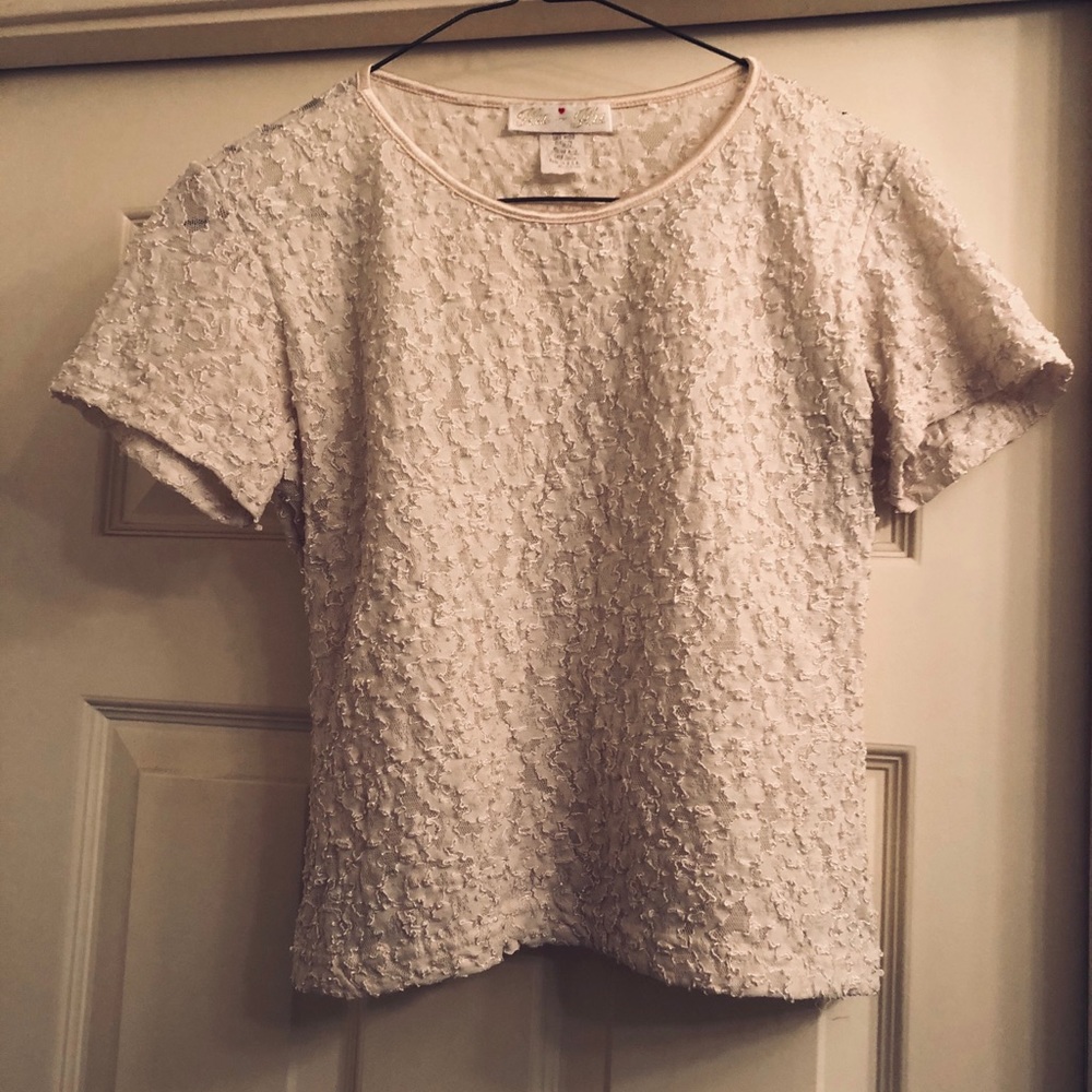 🕸 Vintage 90’s Lacey Crop Top 🕸